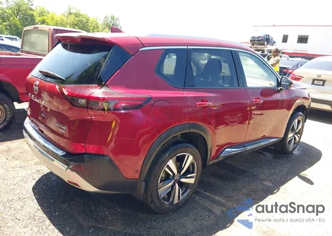 2023 Nissan Rogue Platinum Intelligent Awd z USA, uszkodzony, nr VIN JN8BT3DD7PW305358